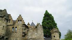 Castello di Levenburg, Germania False rovine del castello del leone