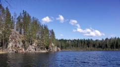 Triangular Lake - a unique corner of Russia Routes and rocks